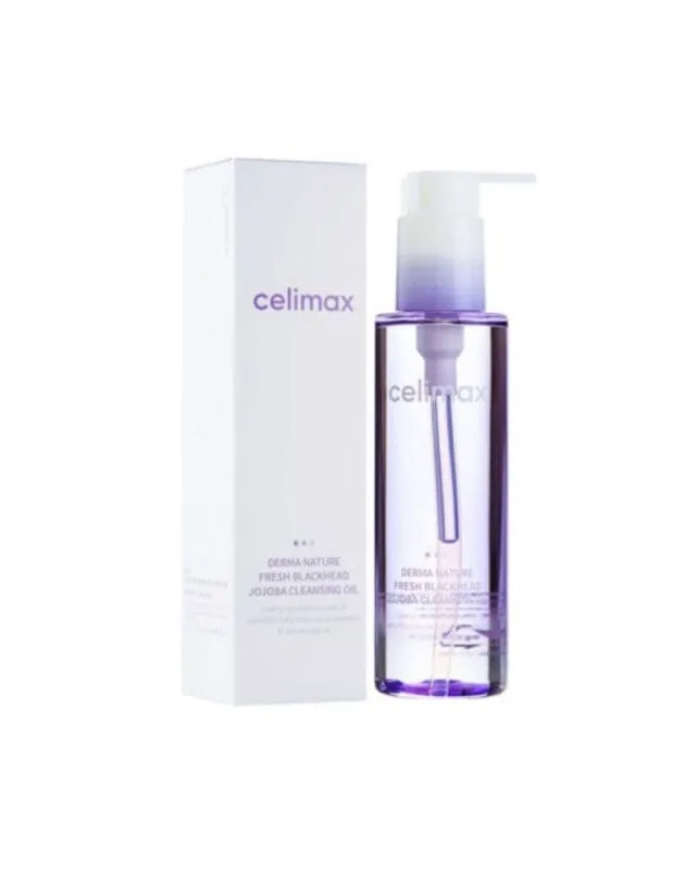 Гідрофільна олія з жожоба Celimax Derma Nature Fresh Blackhead Jojoba Cleansing Oil, 150 мл
