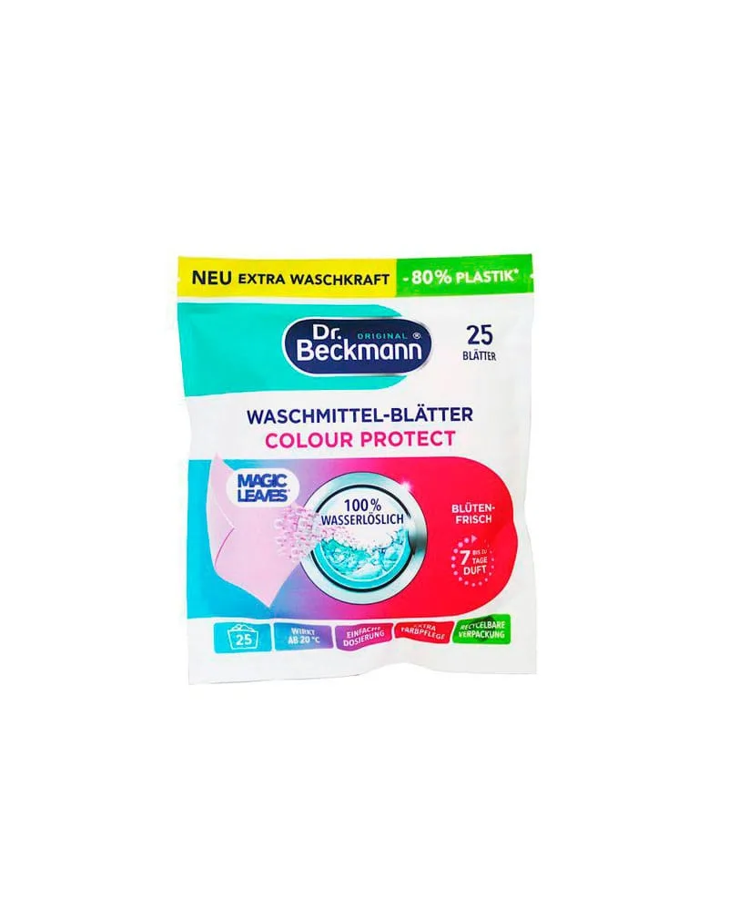 Порошок для прання в серветках Dr. Beckmann Universal Magic Leaves, 25 шт