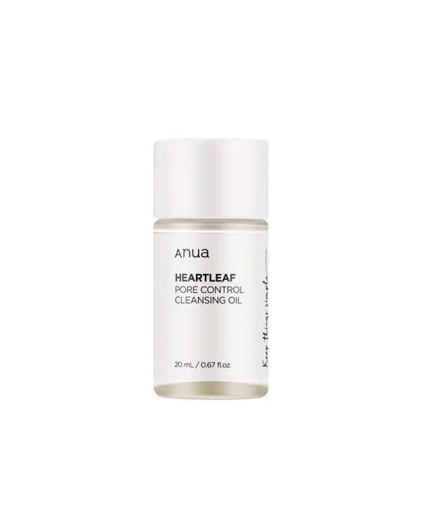 Очищувальна олія для обличчя (міні) Anua Heartleaf Pore Control Cleansing Oil