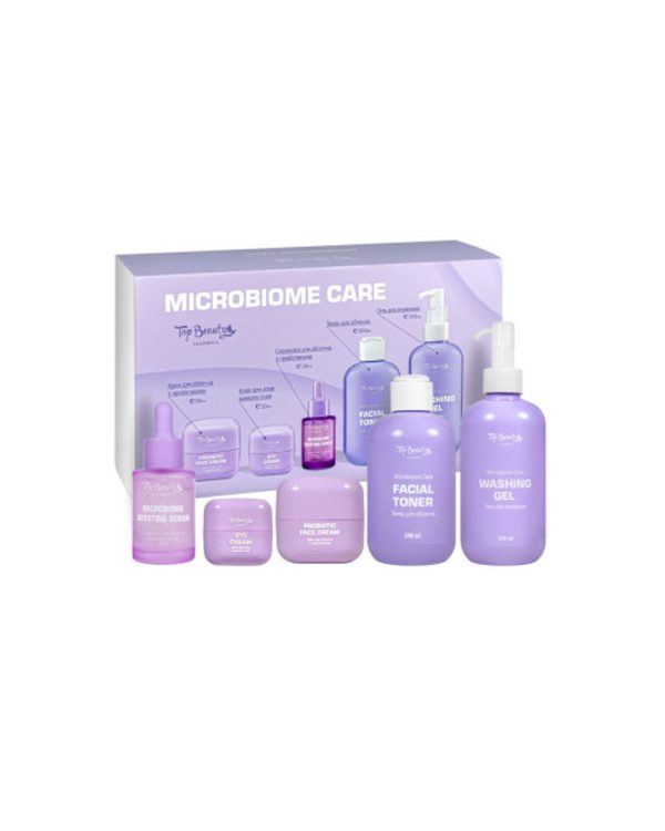 Подарунковий набір для обличчя Top Beauty Microbiome Care – комплексний догляд з пробіотиками
