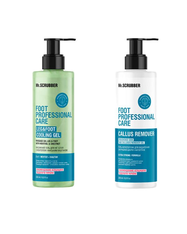 Набір для догляду за ногами Mr.SCRUBBER Foot Professional Care