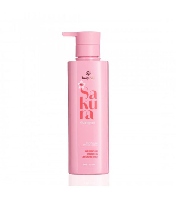 Зволожуючий шампунь з екстрактом сакури та гіалуроновою кислотою Bogenia Sakura Shampoo BG434, 450 мл