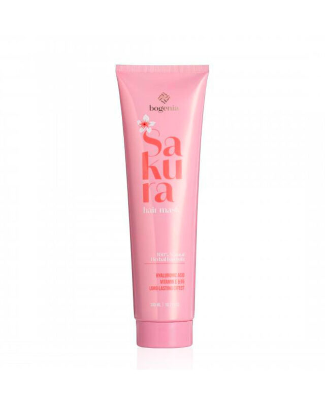 Відновлююча маска для волосся Bogenia Sakura Hair Mask BG434 300 мл