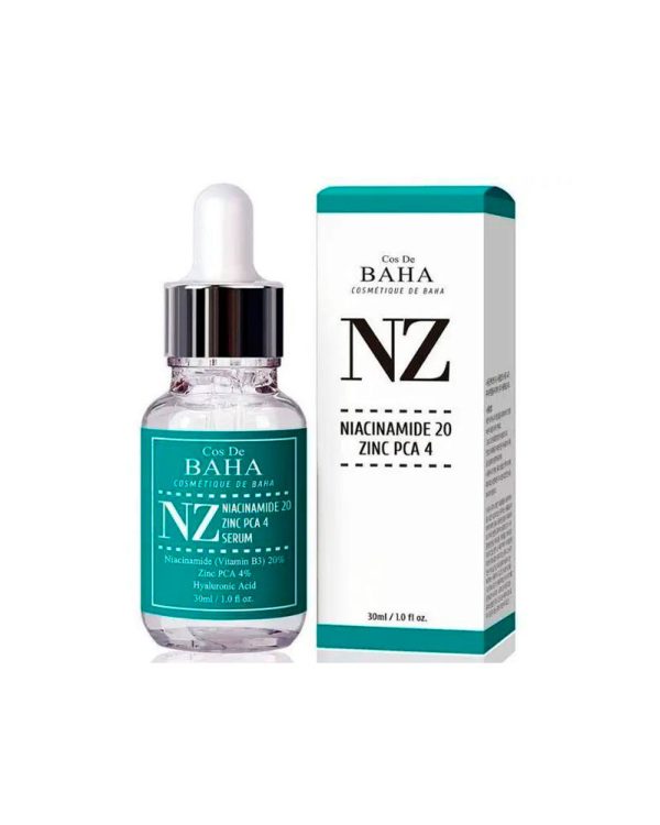 Сироватка для обличчя Cos De Baha Niacinamide 20% + Zinc 4% Serum NZ 30 мл