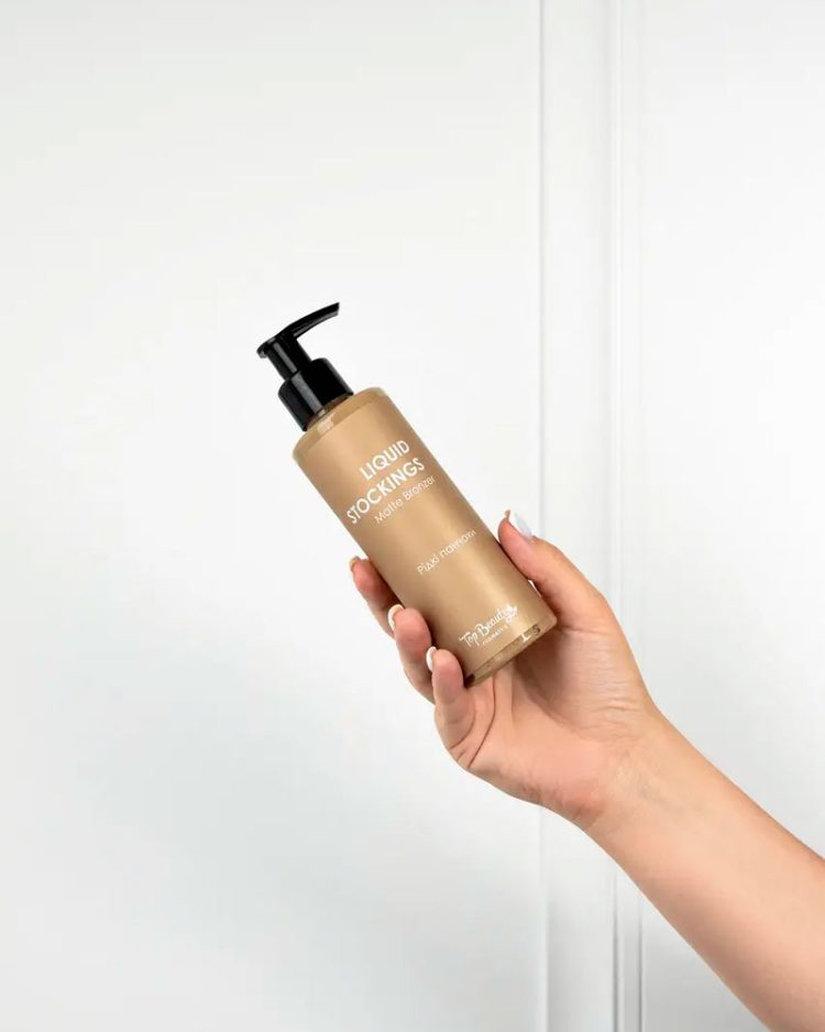 Рідкі панчохи Top Beauty Liquid Stockings Matte Bronzer, 200 мл - Зображення 3