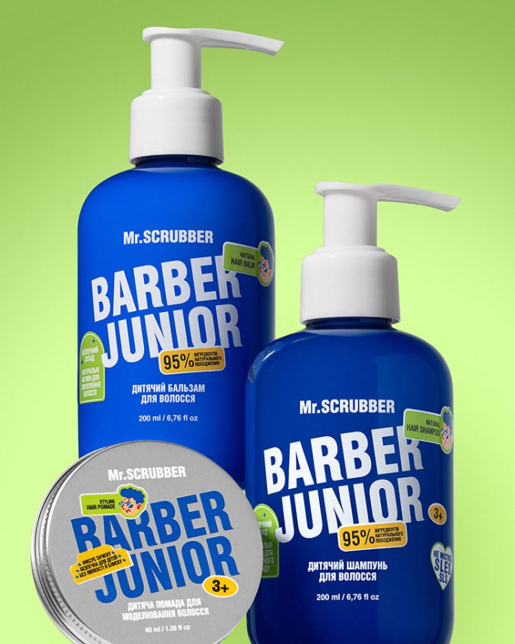 Дитяча помада для волосся Mr.SCRUBBER Barber Junior - Зображення 3