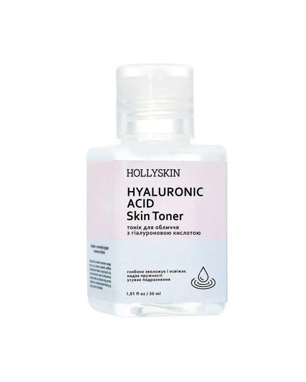 Тонік для обличчя HOLLYSKIN Hyaluronic Acid Skin Toner, 30 мл
