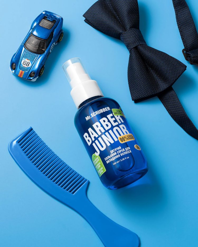 Дитячий сольовий спрей для волосся Barber Junior Mr.SCRUBBER - Зображення 2