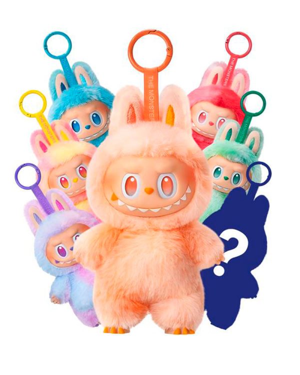 Плюшева фігурка-брелок Labubu The Monsters Exciting Macaron, 17 см