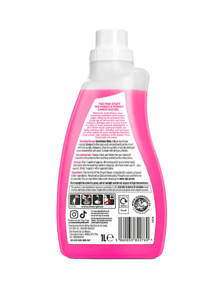 Гель від накипу The Pink Stuff Power Limescale Gel 1л - Зображення 2