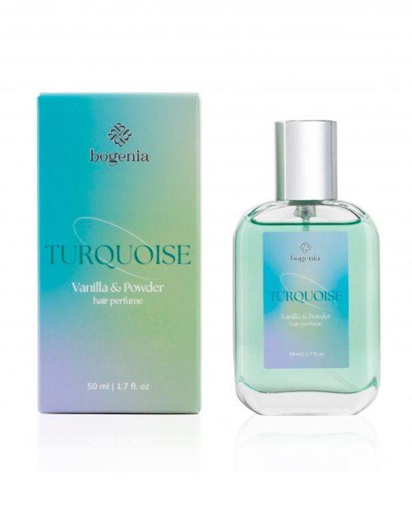 Парфум для волосся Bogenia Turquoise Vanilla & Powder Hair Perfume, 50 мл