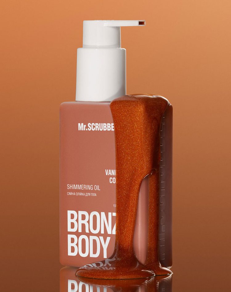 Сяйна олійка для тіла Mr.SCRUBBER Vanilla Coconut Bronze Body, 150 мл - Зображення 2