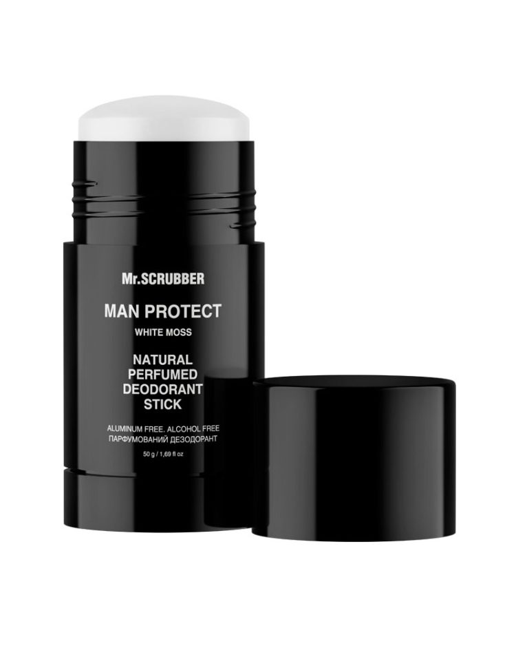 Парфумований дезодорант Mr.SCRUBBER Man Protect White Moss, 50 г - Зображення 2