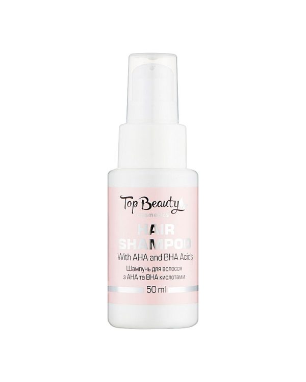 Шампунь для волосся з AHA та BHA кислотами Top Beauty Ana And Bna Acids Hair Shampoo, 50 мл