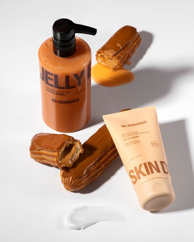 Зволожувальний крем-гель для тіла Mr.SCRUBBER Skin Delights Salted Caramel, 150 мл - Зображення 2
