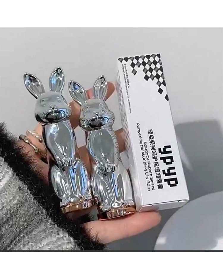 Зволожуючий бальзам для губ YPYP Cute Rabbit сріблястий №01, 3,5 г - Зображення 2