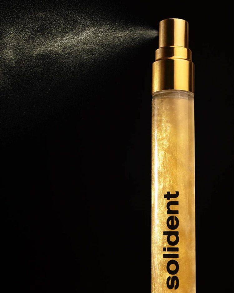 Освіжаючий спрей для порожнини рота Solident Gold-Infused Mouth Spray з колоїдним золотом 10 мл - Зображення 2