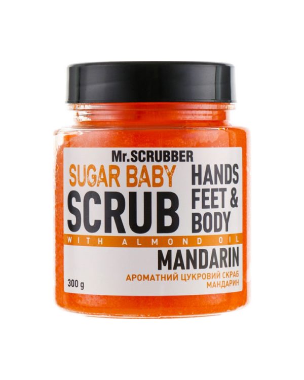Цукровий скраб для тіла з ароматом мандарину Mr.SCRUBBER Scrub Sugar Baby Mandarin, 300 г