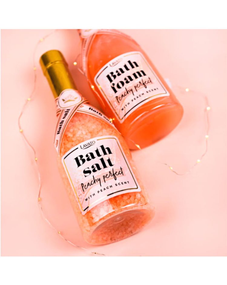 Піна для ванни Bath Foam Peachy Perfect у вигляді шампанського, 750 мл - Зображення 3