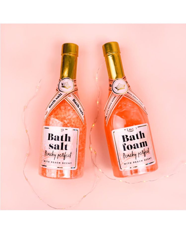 Піна для ванни Bath Foam Peachy Perfect у вигляді шампанського, 750 мл - Зображення 4