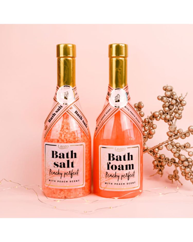 Піна для ванни Bath Foam Peachy Perfect у вигляді шампанського, 750 мл - Зображення 2
