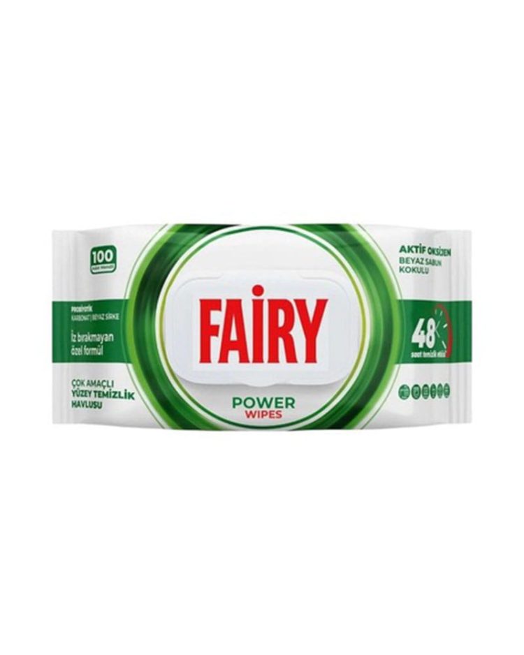 Серветки для очищення поверхонь Fairy Power, 100 шт - Зображення 3