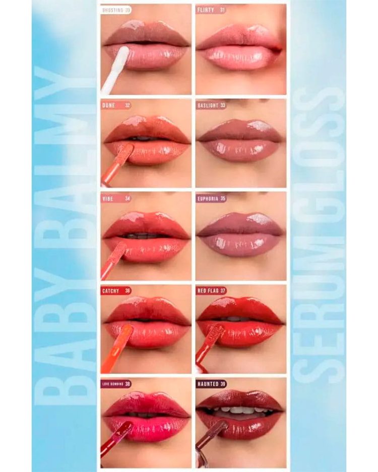 Блиск-бальзам для губ Pastel Baby Balmy Serum Gloss 2-в-1 - Зображення 5