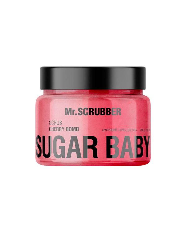Цукровий скраб для тіла Mr.SCRUBBER Sugar Baby Cherry Bomb, 450 г