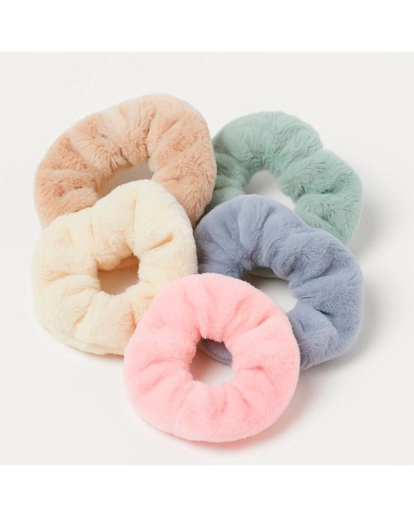 Пухнасті резинки для волосся Soft Fluffy Scrunchies
