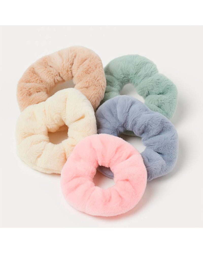 Пухнасті резинки для волосся Soft Fluffy Scrunchies Пухнасті резинки для волосся Soft Fluffy Scrunchies - Зображення 1