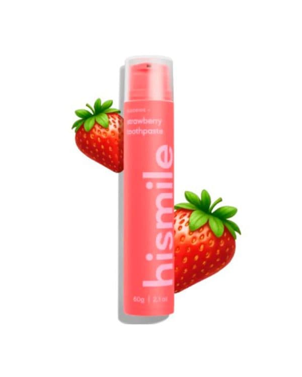 Зубна паста зі смаком полуниці Hismile Strawberry Toothpaste, 60 г