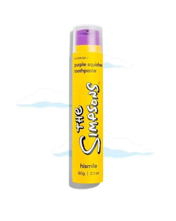 Зубна паста з фруктовим ароматом Hismile The Simpsons Purple Squishee Toothpaste, 60 г