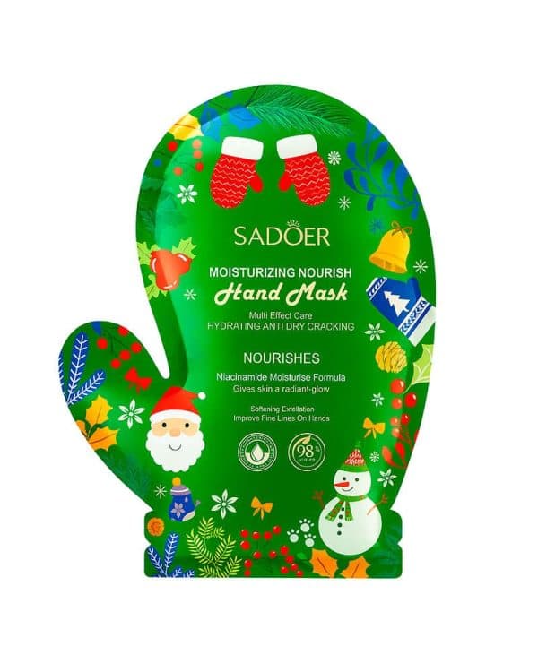 Маска для рук-рукавичка омолоджувальна Sadoer Merry Christmas Hand Mask 35 g