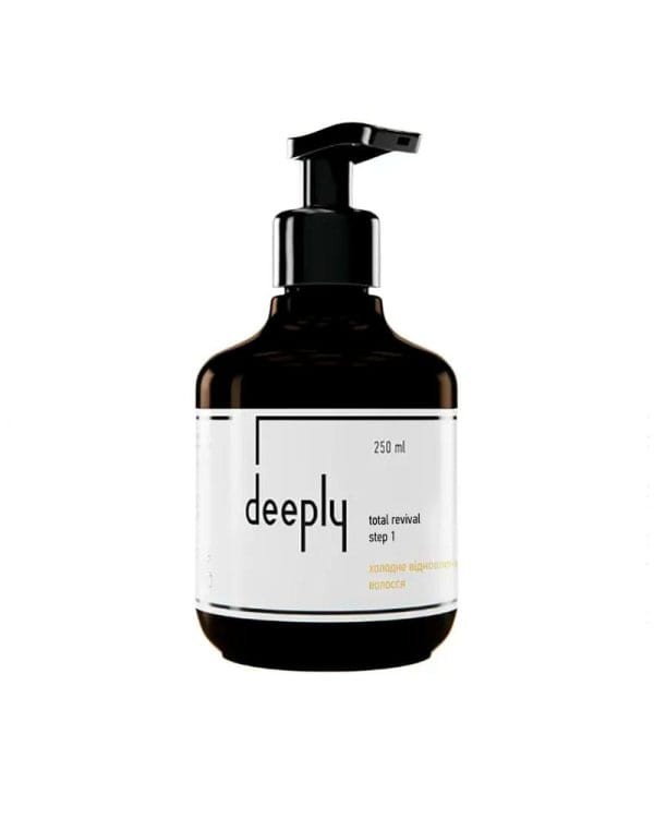 Холодне відновлення волосся deeply Total Revival Step 1
