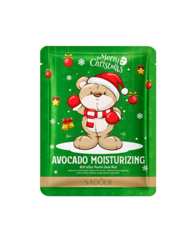 Маска тканинна для обличчя SADOER MERRY CHRISTMAS NOURISH FACIAL MASK, 25 г - Зображення 3