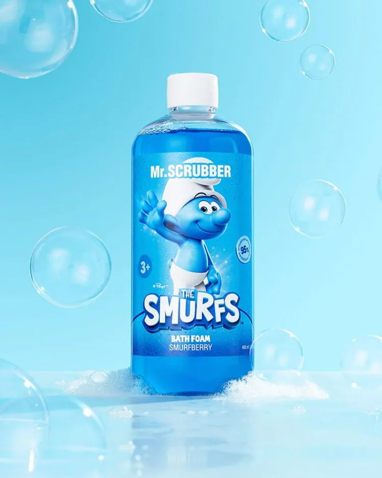 Піна для ванни The Smurfs Smurfberry Mr.SCRUBBER, 400 мл - Зображення 2