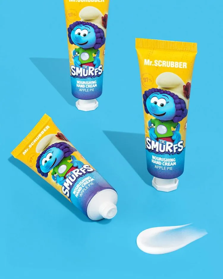 Парфумований живильний крем для рук The Smurfs Mr.SCRUBBER, 30 г - Зображення 5