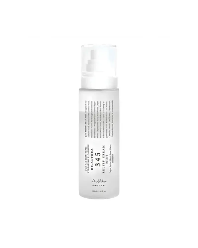Заспокійливий крем-міст для обличчя з керамідами Dr. Althea 345 Relief Cream Mist 100ml