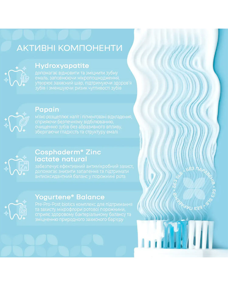 Відбілювальна зубна паста для чутливих зубів SensiWhite Medosan 8 мл - Зображення 2