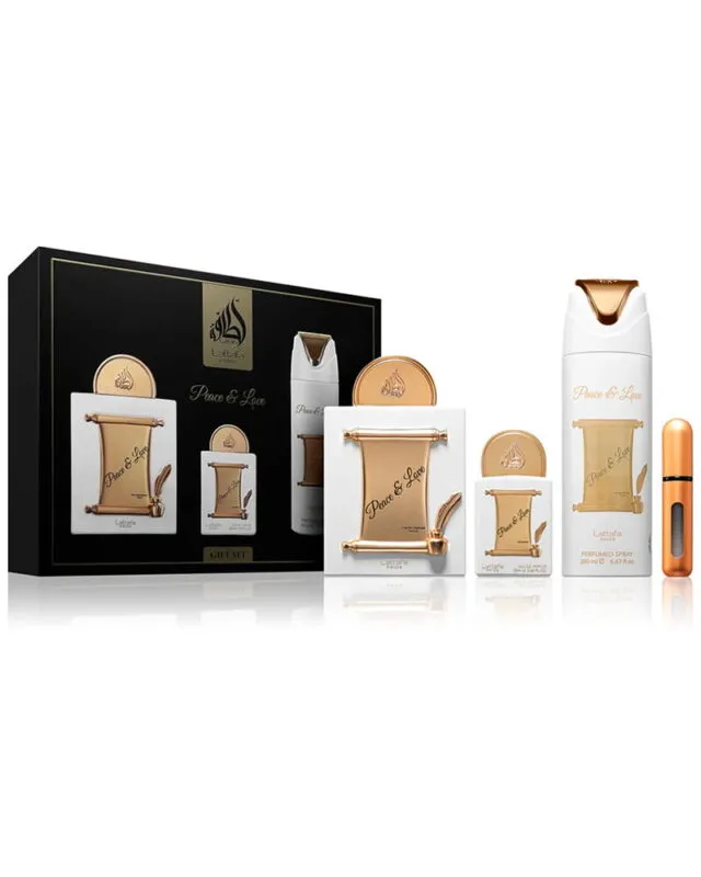 Подарунковий набір Lattafa Peace & Love унісекс