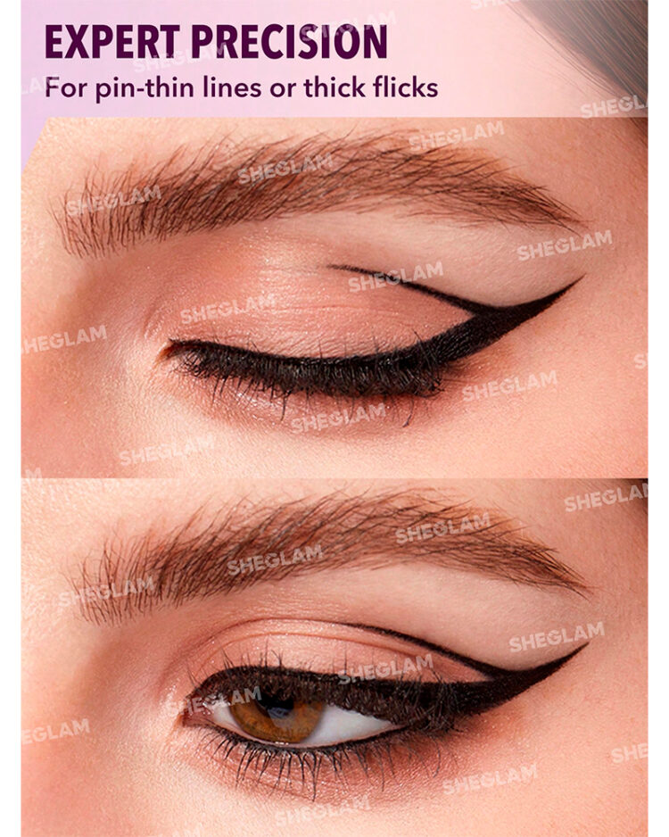 Матовий лайнер-підводка для очей Sheglam Pro-Flex Angled Eyeliner - Зображення 3