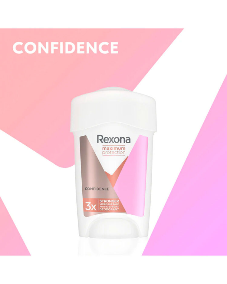 Кремовий антиперспірант Rexona Maximum Protection 45мл - Зображення 2