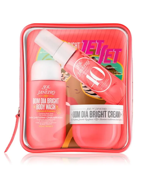 Подарунковий дорожній набір для тіла Sol de Janeiro Bom Dia Jet Set (3 засоби)