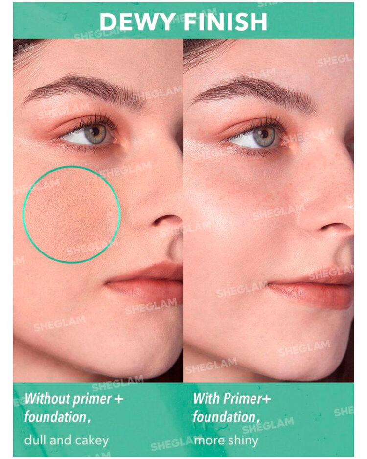 Зволожувальний праймер для обличчя Sheglam Good Grip Hydrating Primer Mint Blue 15 мл - Зображення 3
