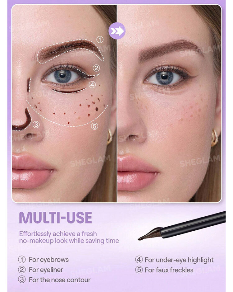 Тінт-плівка для брів Sheglam Tint Lock Tattoo Brow Tint - Зображення 5