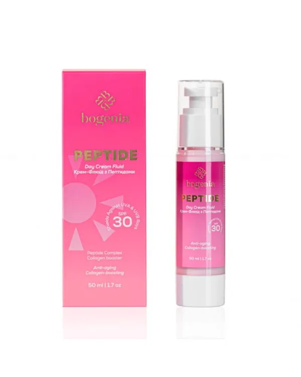 Крем-флюїд з пептидами Bogenia Peptide Day Cream Fluid SPF 30
