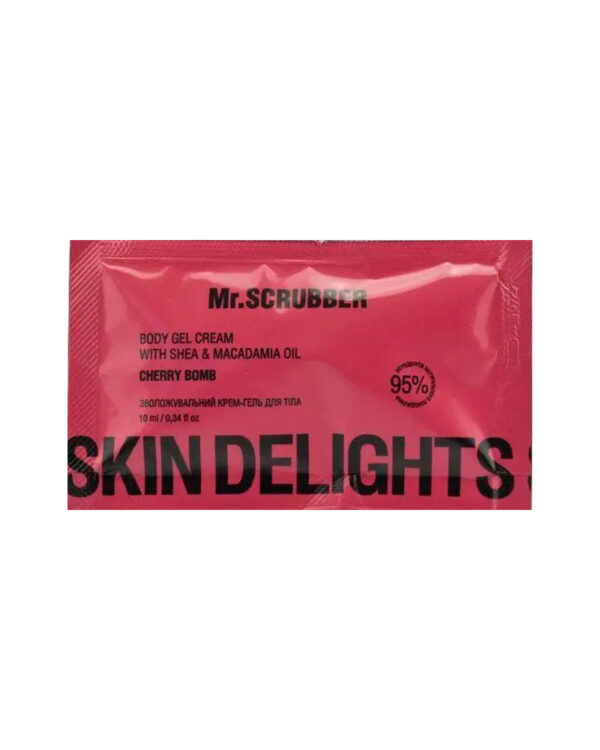 Зволожуючий крем-гель для тіла Mr. Scrubber Skin Delights 10 мл