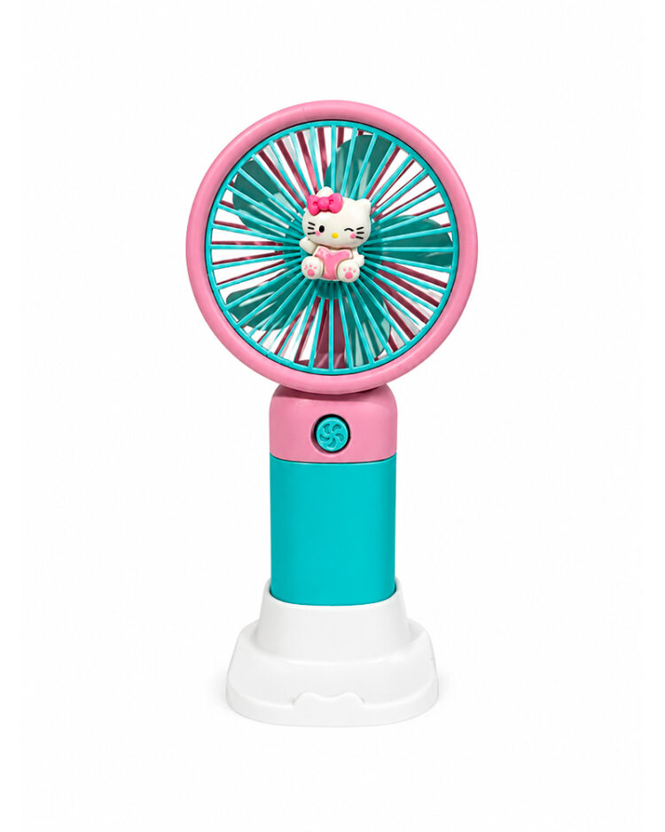 Портативний мінівентилятор з USB-підставкою Handheld Fan - Зображення 8