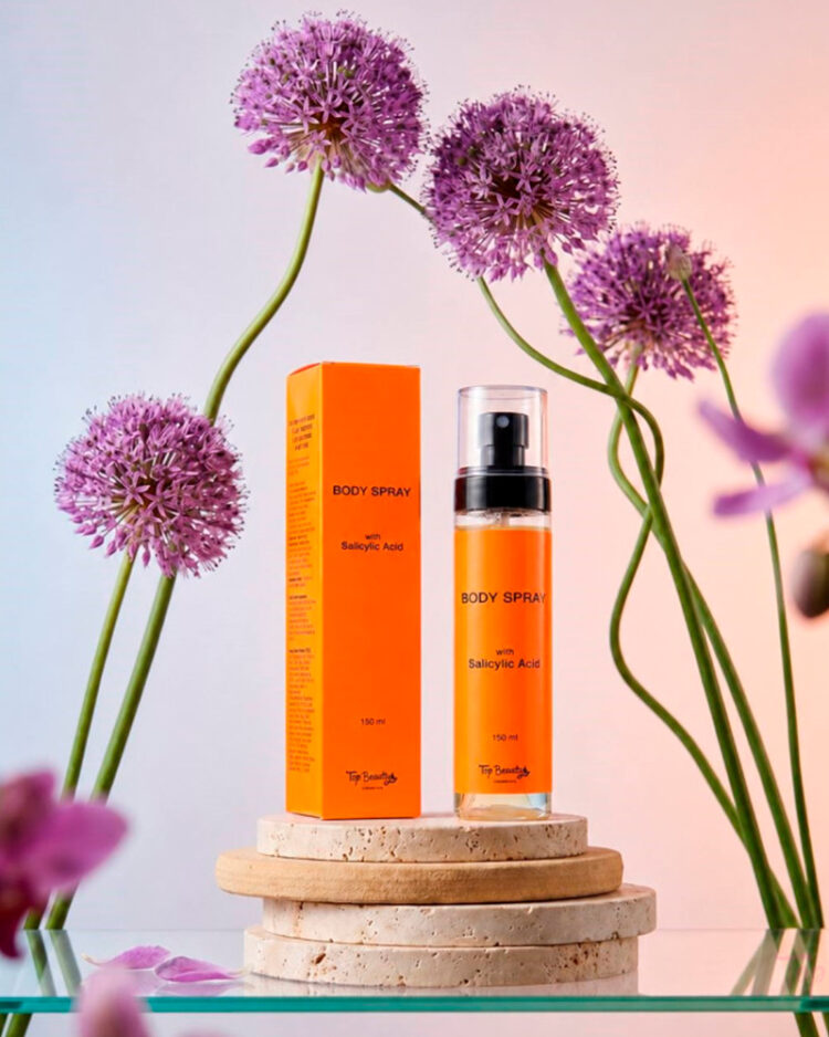 Спрей для тіла з саліциловою кислотою Top Beauty 150 мл - Зображення 2