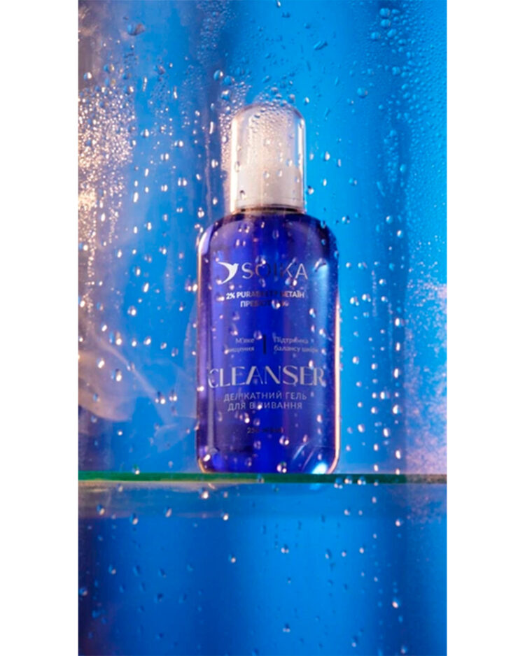 Гель для вмивання обличчя делікатний Soika CLEANSER 250 мл - Зображення 2